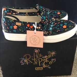 Keds x Rifle Paper Co. Platform Slip-ons